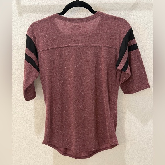 Star Wars Retro Graphic Varsity Tee – Maroon Speckle – Size M Women’s - Picture 2 of 9